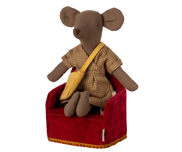 Red Folding Mouse Chair