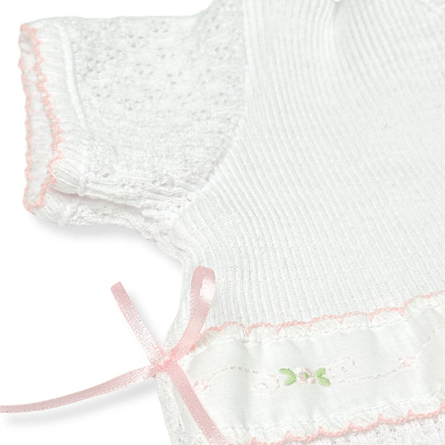 Swiss Floral Knit Bubble - Paty