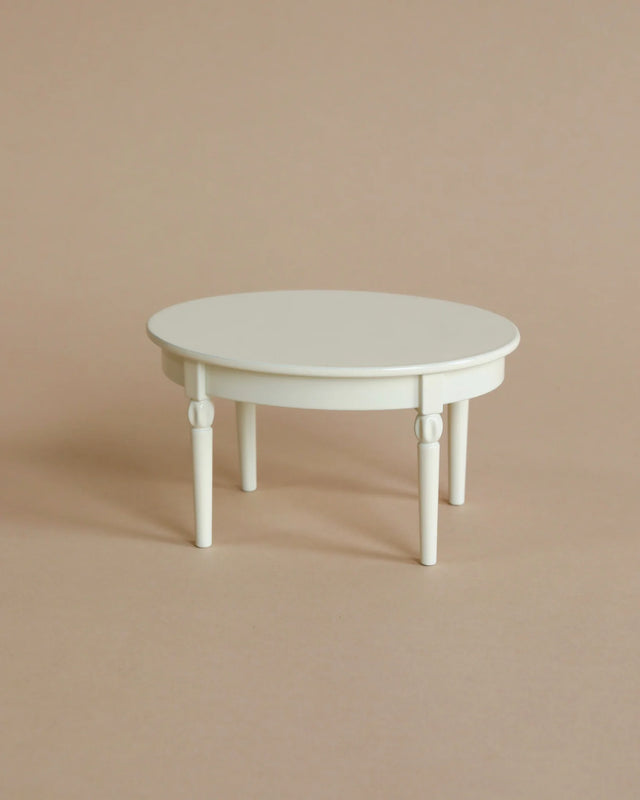 Vintage Dining Table, Mouse - Off White