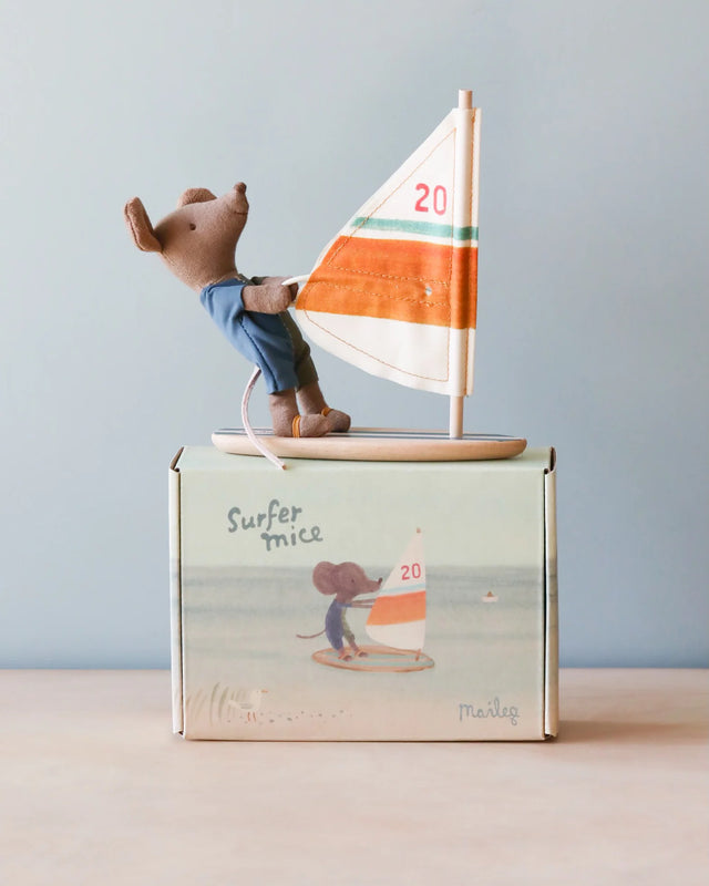 Maileg Surfer, Little Brother Mouse