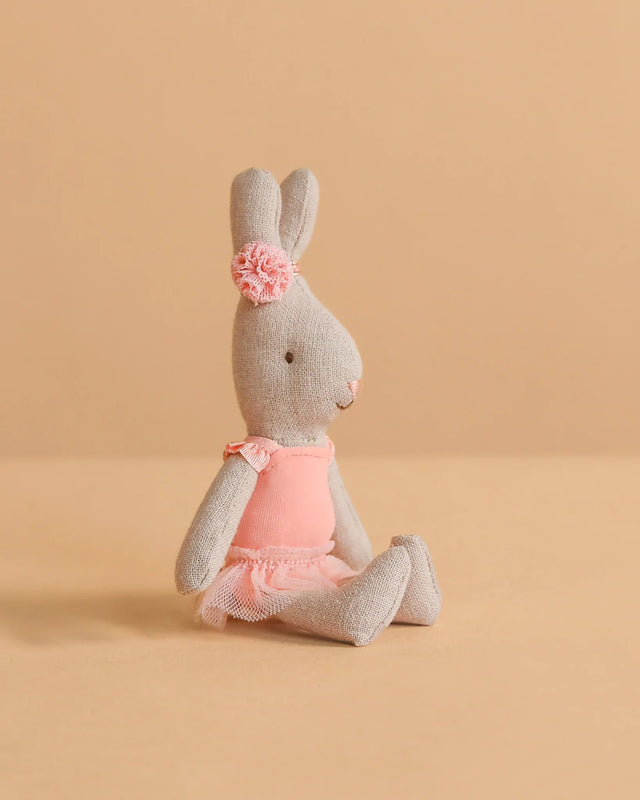Micro Rabbit Ballet Skirt and Suit - Rose
