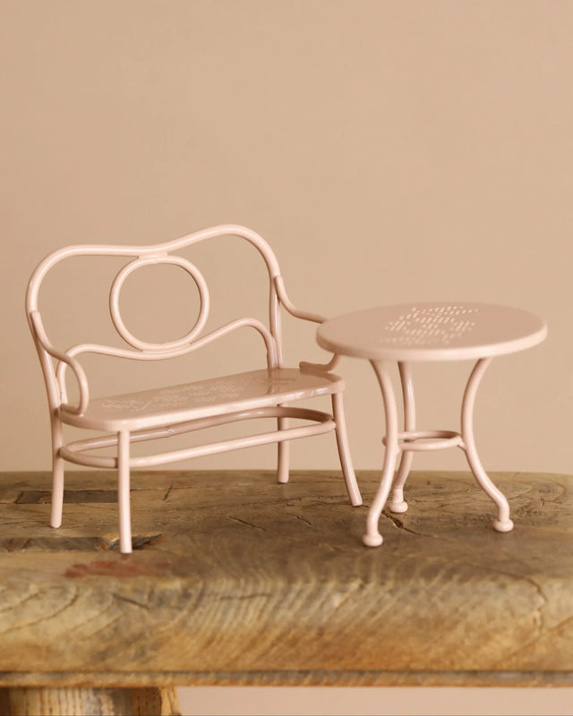Cafe Set - Big Mouse - Pale Pink