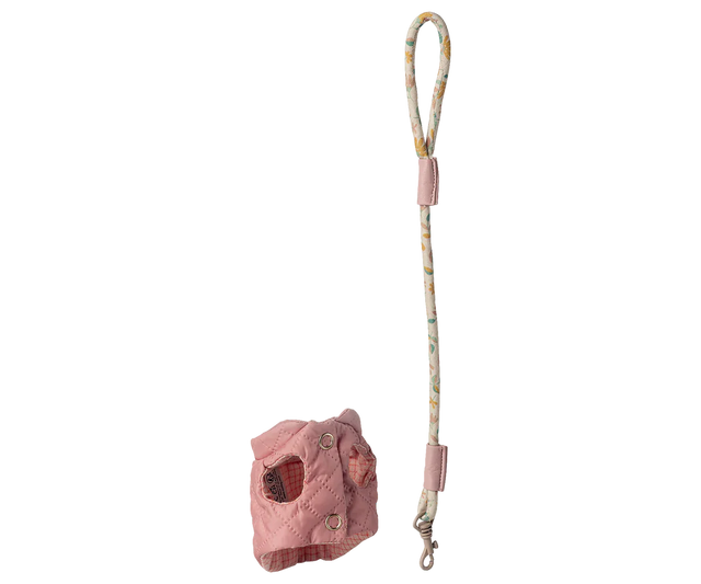 Pet Supply Harness & Leash - Rose