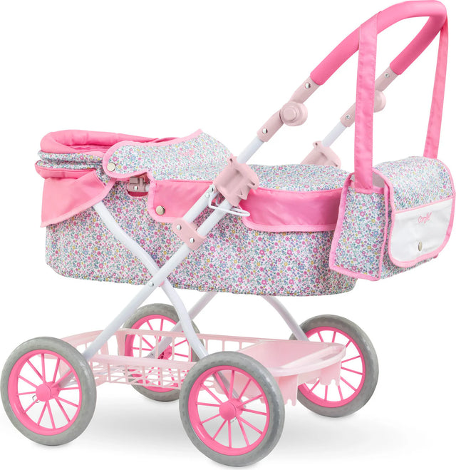 Corolle BB 14" & 17" & 20" Carriage - Bright Pink Floral