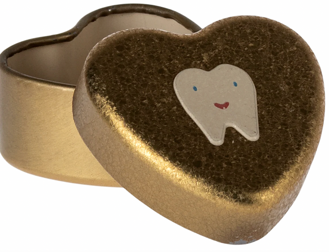 Tooth Box Small-Gold