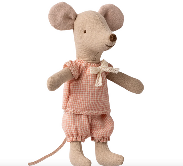 Maileg Little Sister Mouse In A Box