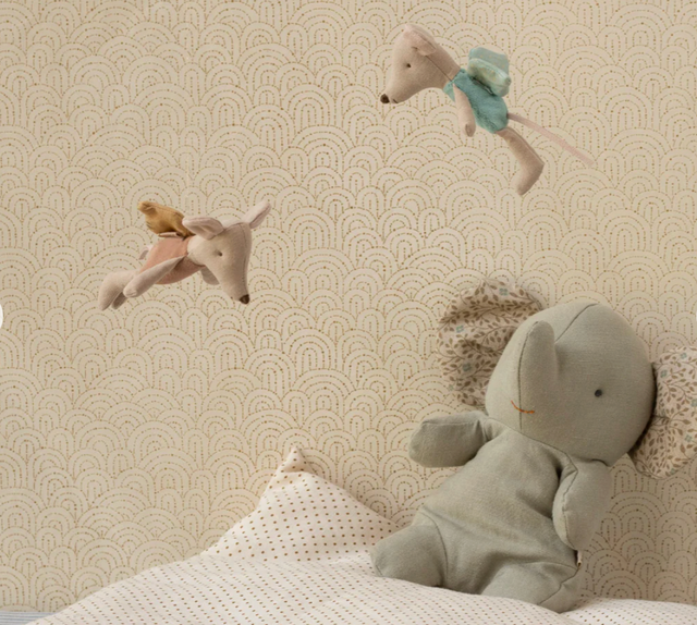 Maileg Fairy Mouse, Little- Mint