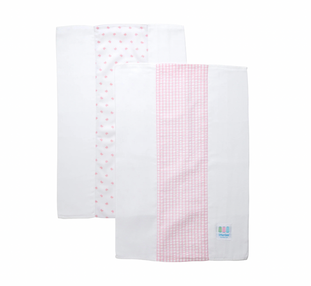 Bow Set of Two Burps, Pink