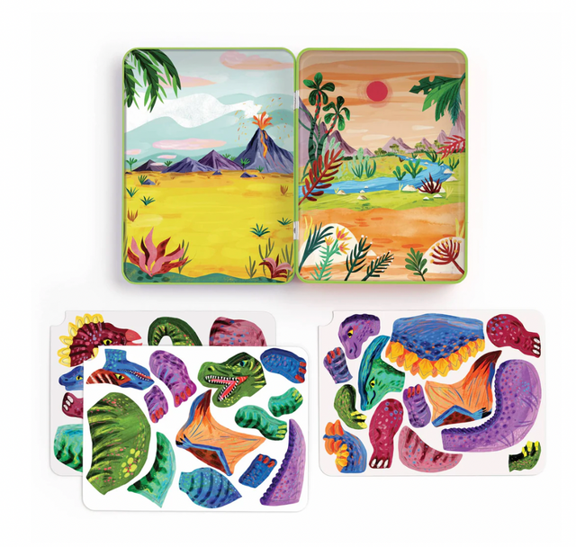 Dino Mix-Up Magnetic Build-It