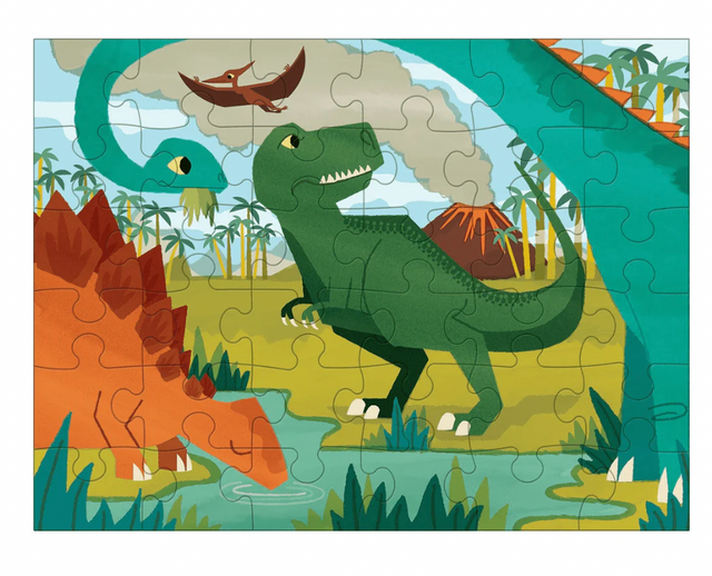 Dinosaur Park Puzzle To Go