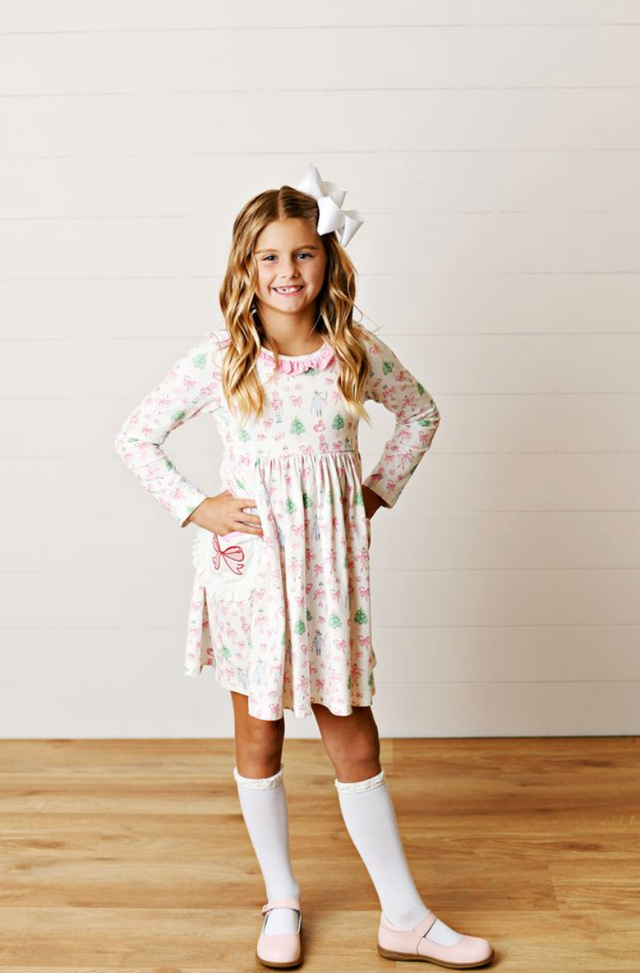 Embroidery Dress - Nutcracker