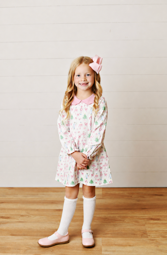 Scallop Proper Dress - Nutcracker