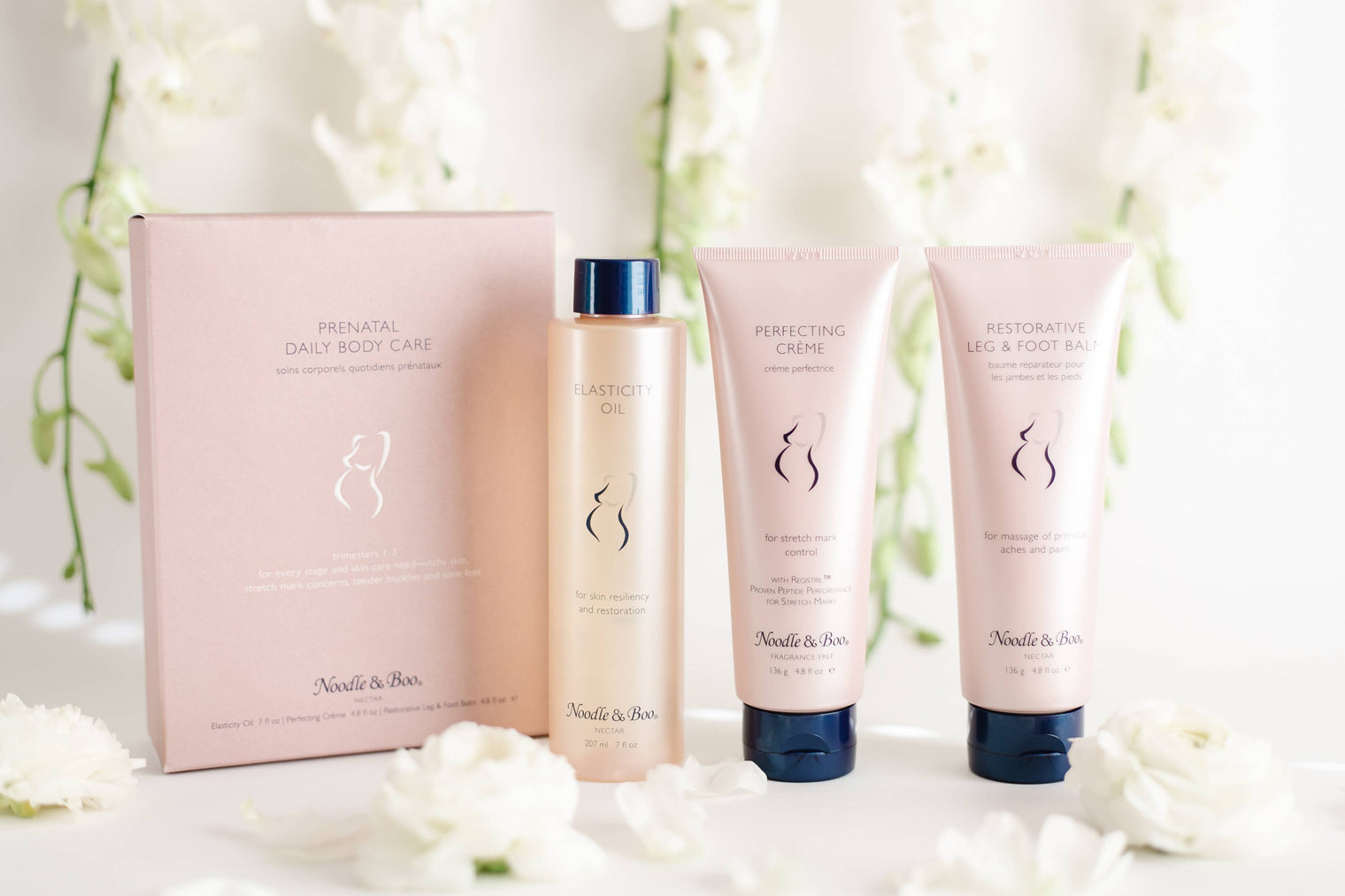 Prenatal Daily Body Care, Trimesters 1-3
