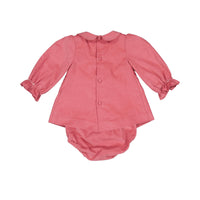 Angele Pink Corduroy Set