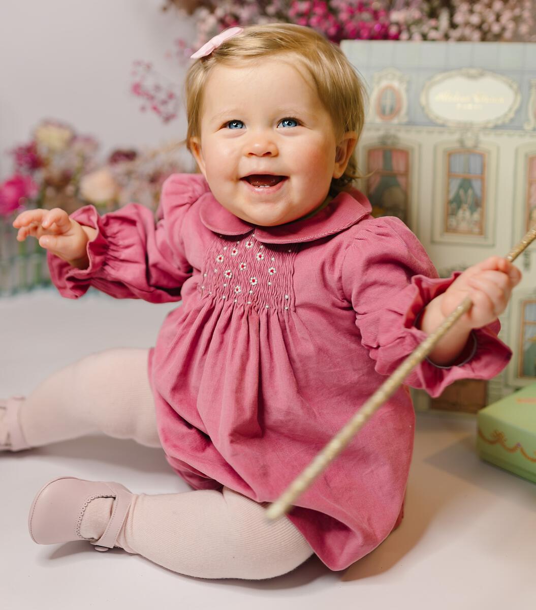 Angele Pink Corduroy Set