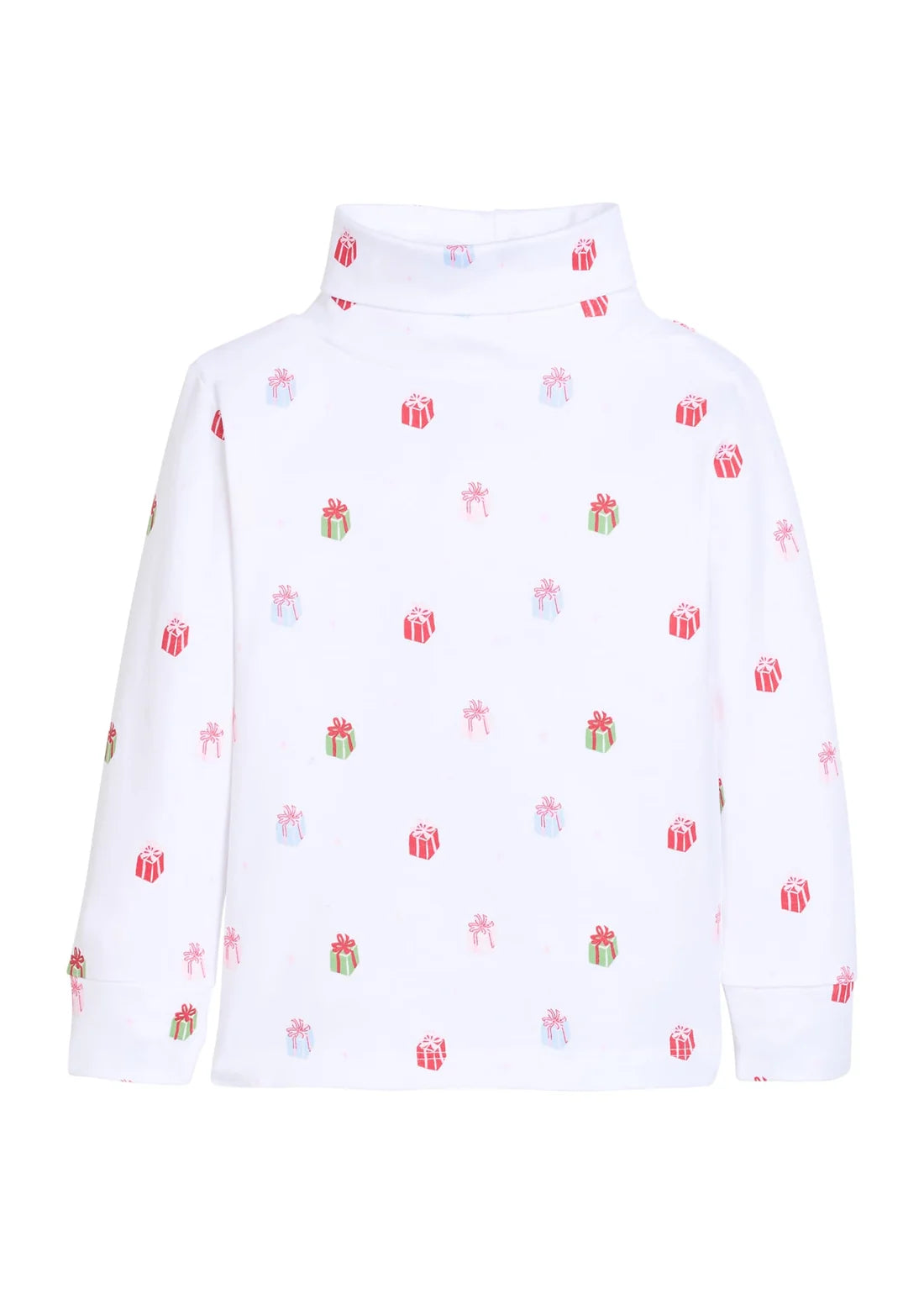 Printed  Turtleneck Presents