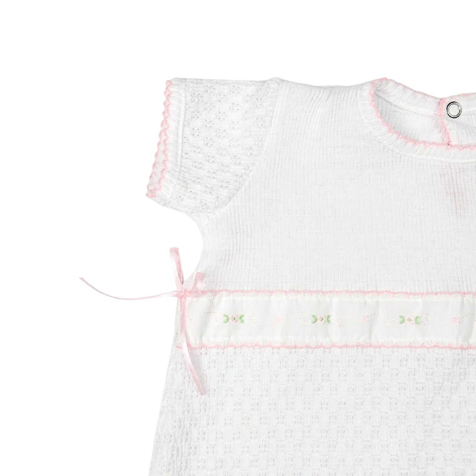 Swiss Floral Knit Bubble - Paty