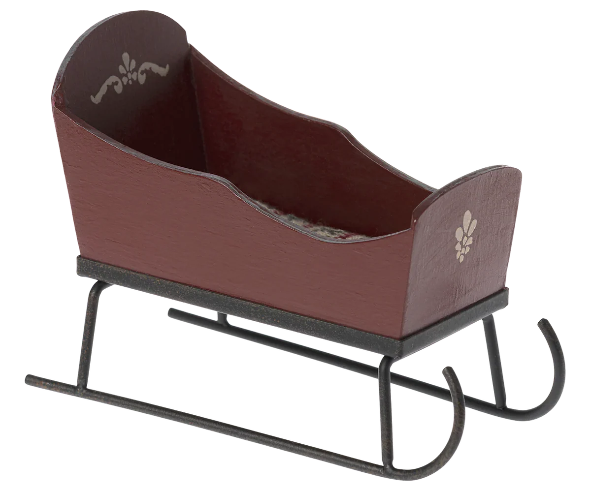 Christmas Decoration Sleigh-Mouse