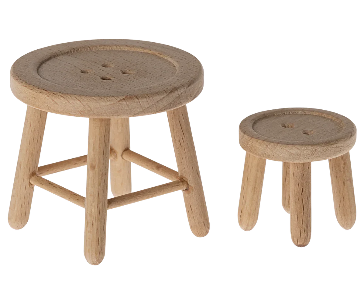 Table & Stool Set, Mouse