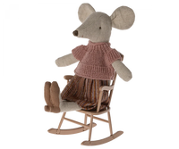 Mouse Rocking Chair - Dark Powder