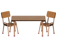 Table & Chair Set, Mouse - Dark Powder