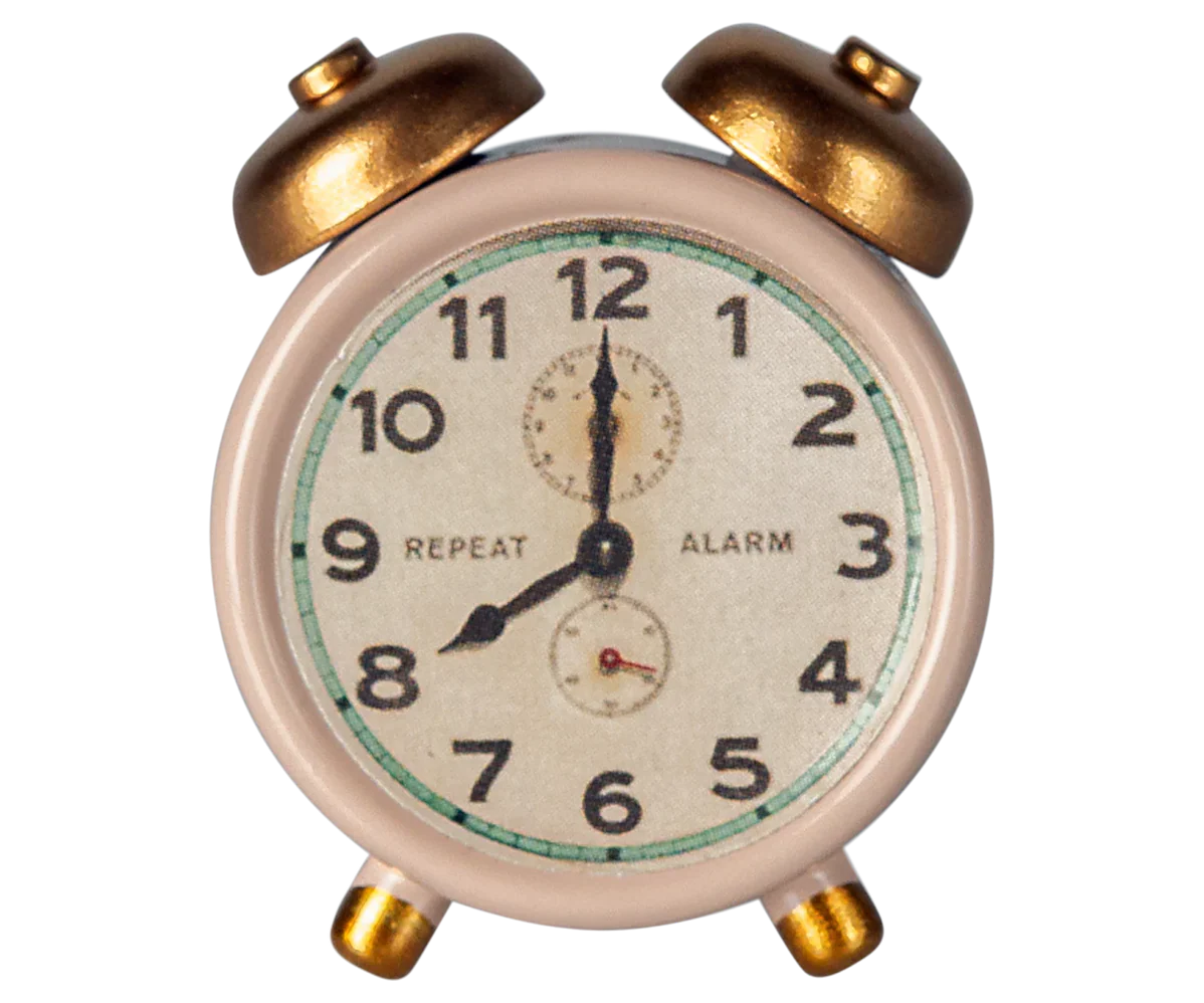 Alarm Clock Mouse - Powder