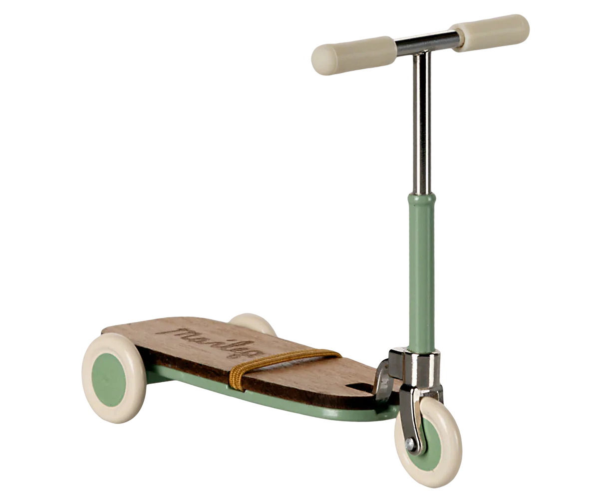 Maileg Mouse, Kickboard-Mint