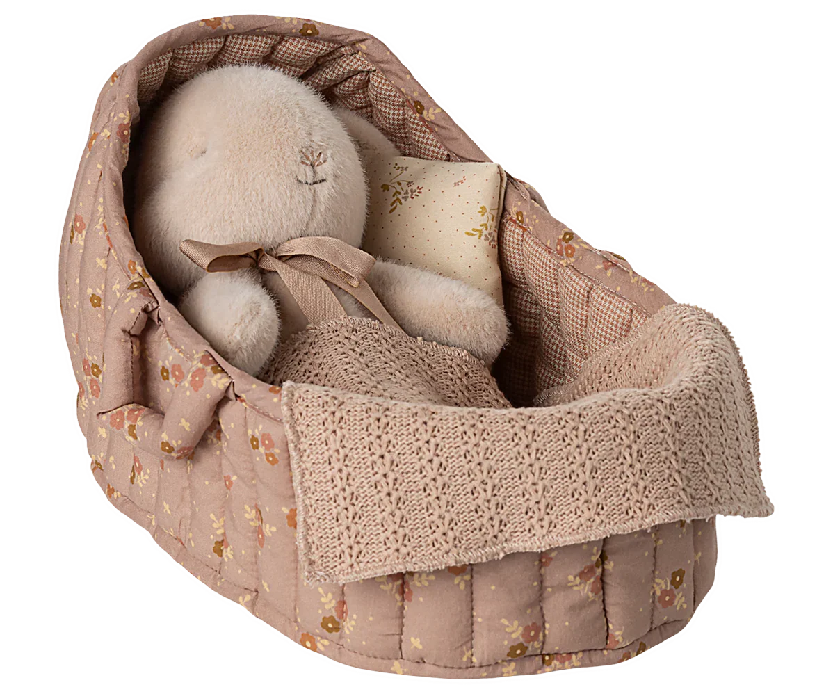 Maileg Carry Cot- Large Rose