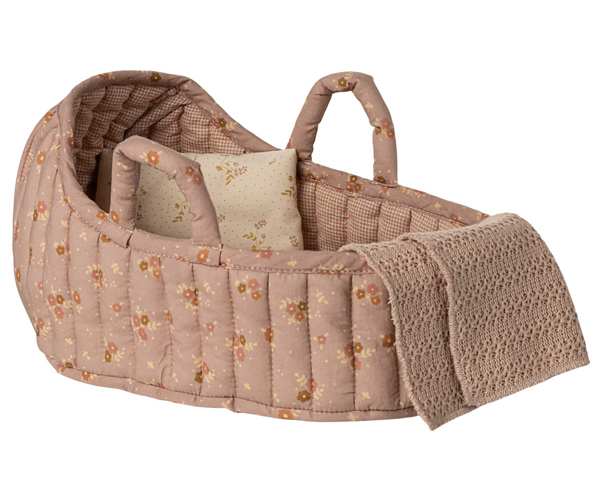 Maileg Carry Cot- Large Rose