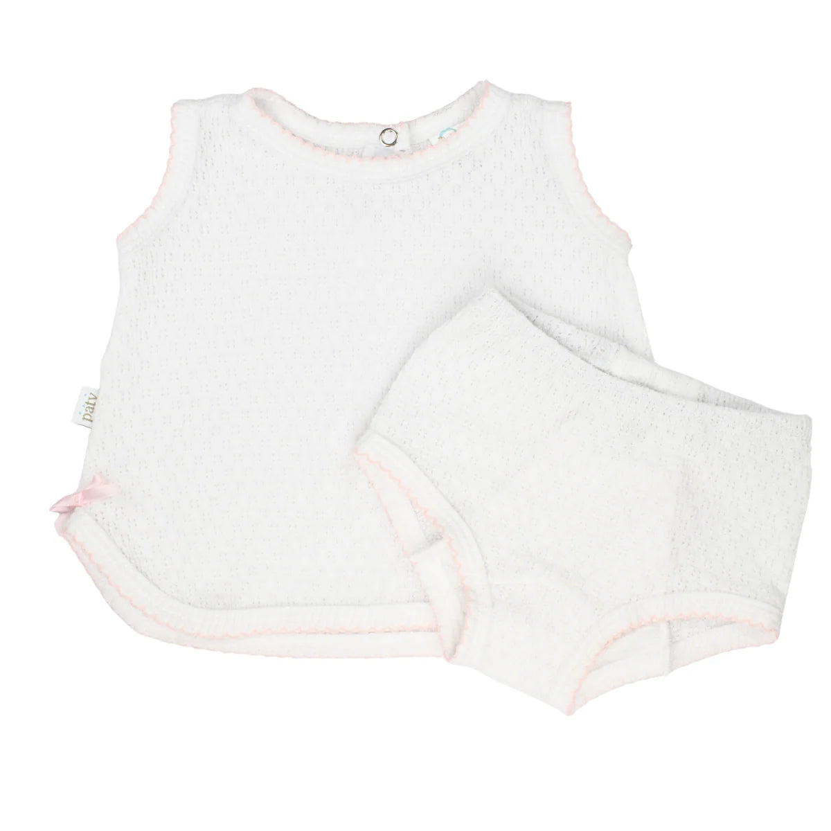 Knit Sleeveless 2 PC Set - Paty