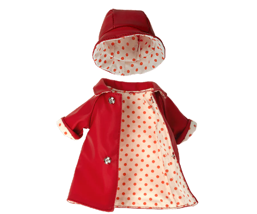 Teddy Mum Rain Coat w/ Hat