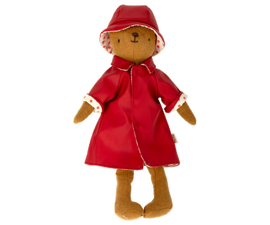 Teddy Mum Rain Coat w/ Hat
