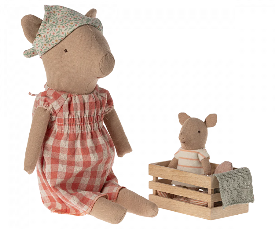 Maileg Girl Pig