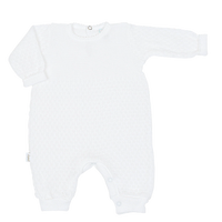 White Knit Romper - Paty