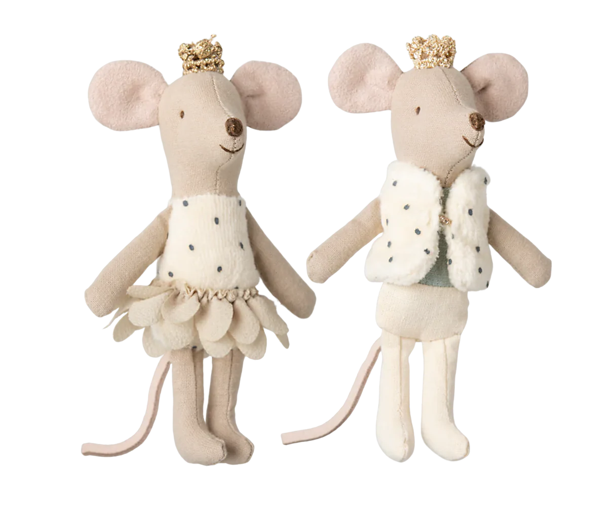 Royal Twin Mice - Little Sister & Brother in Matchbox