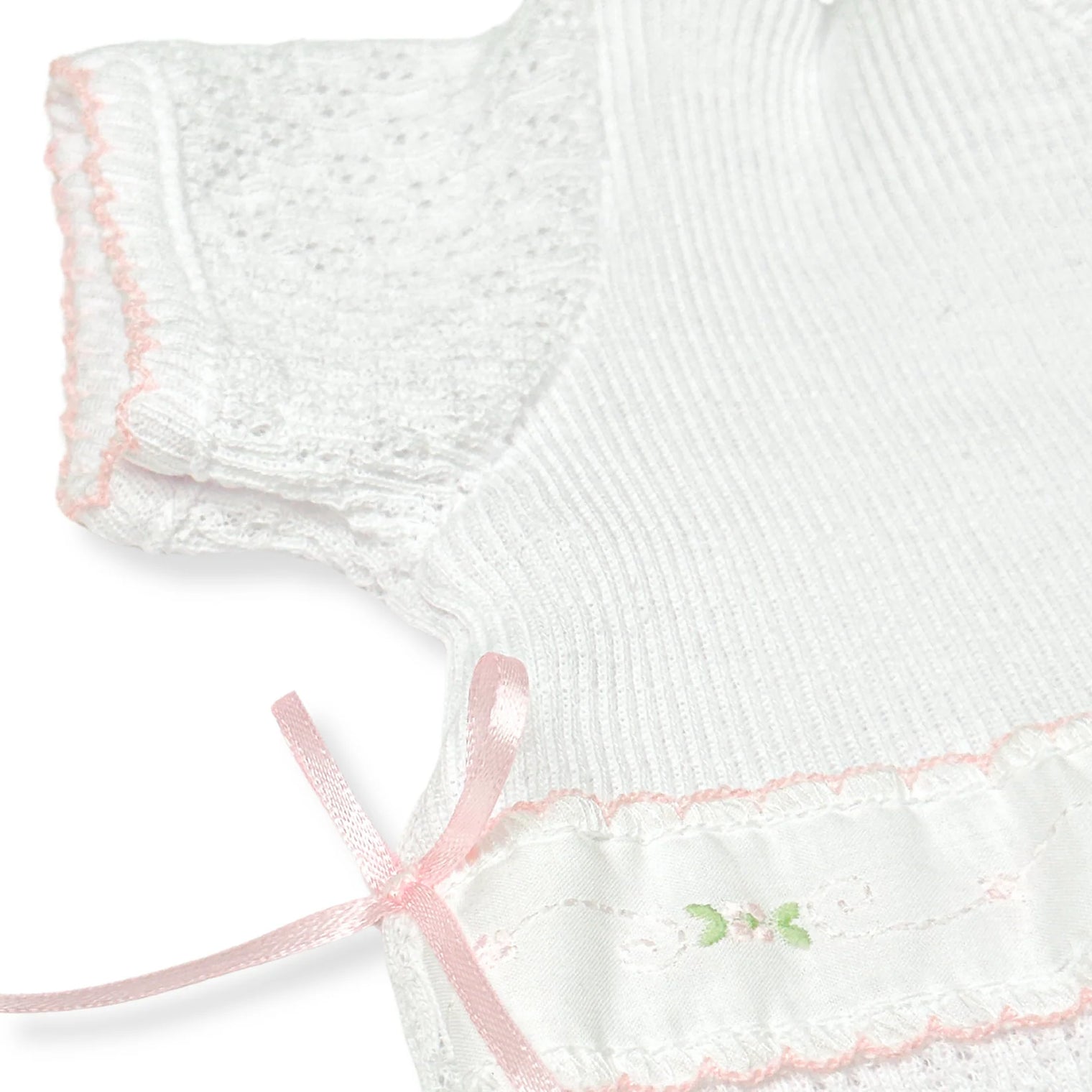 Swiss Floral Knit Bubble - Paty