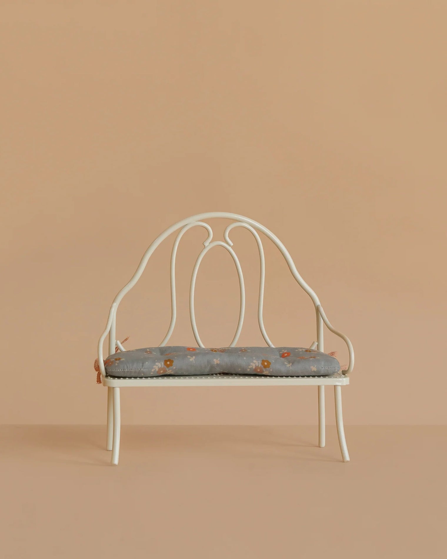 Vintage Bench, Miniature - Off White