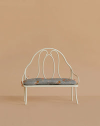 Vintage Bench, Miniature - Off White