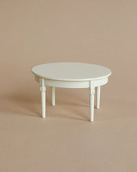 Vintage Dining Table, Mouse - Off White