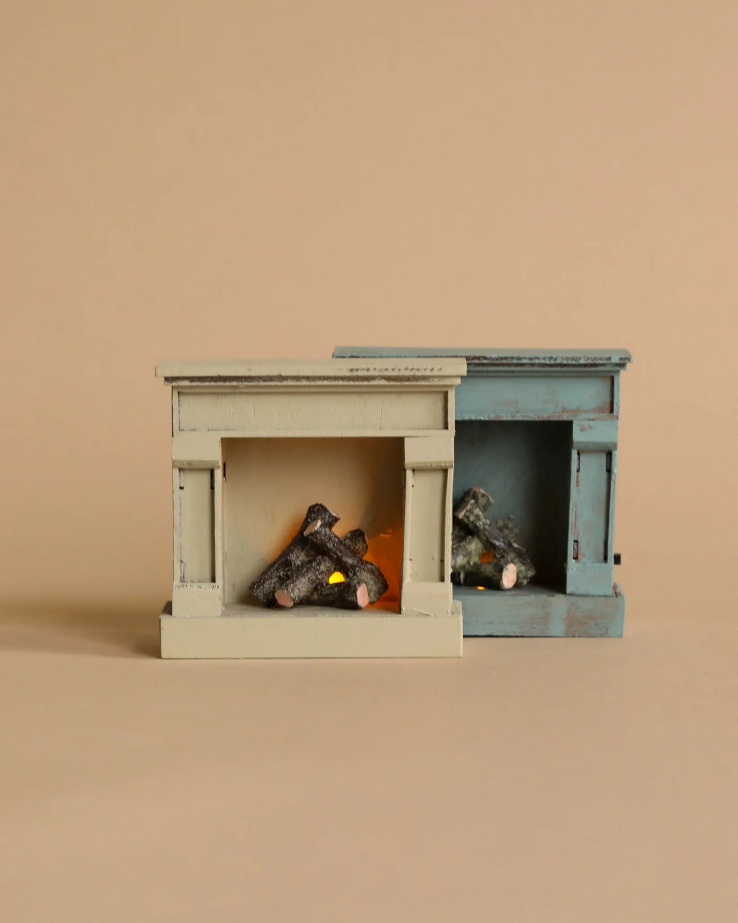 Fireplace Mouse - Blue