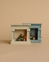 Fireplace Mouse - Blue