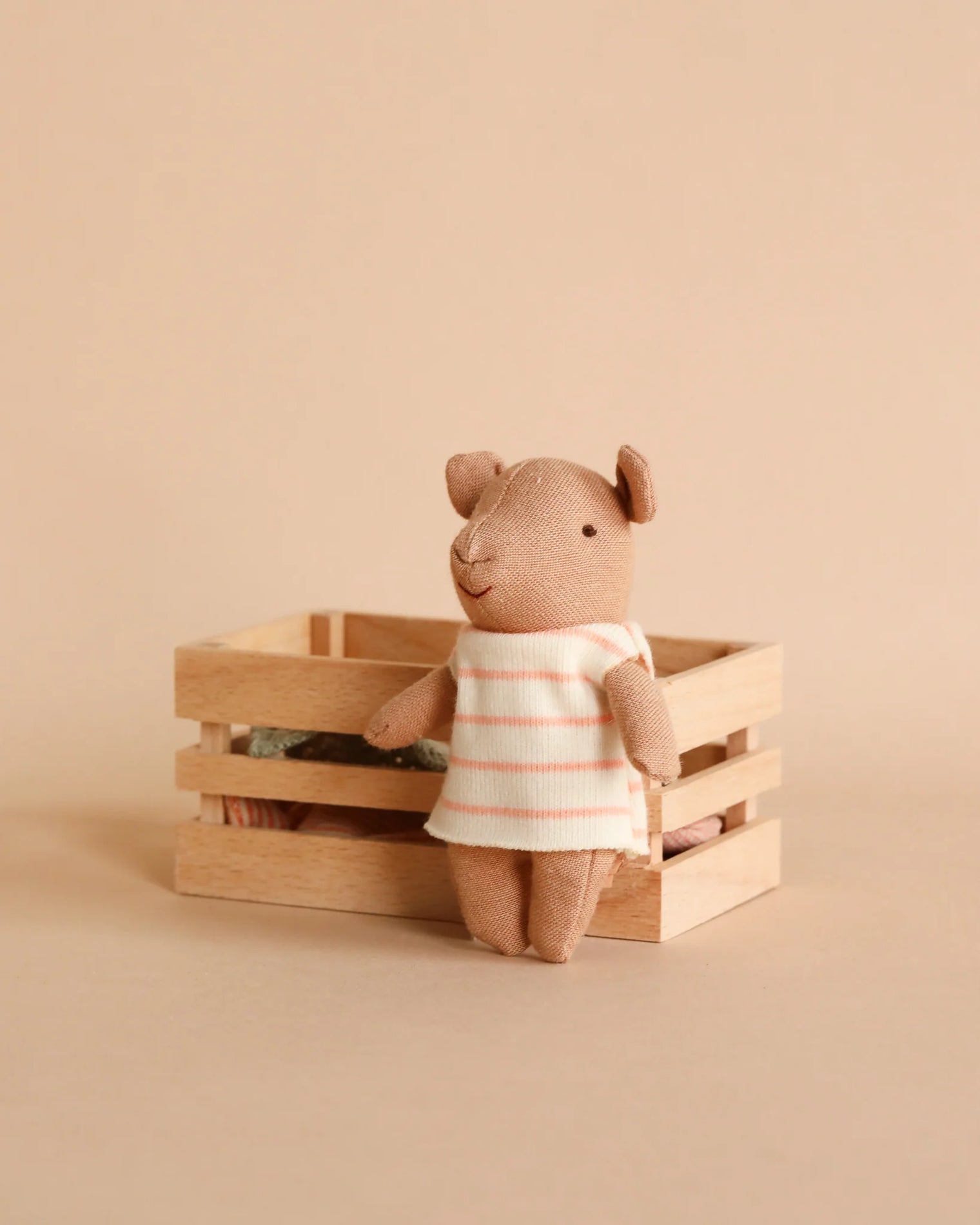Maileg Pig In A Box, Baby Girl-Pink