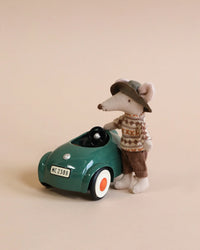 Maileg Car, Mouse Size- Dark Green