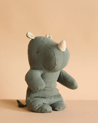 Safari Friends Small Sage Rhino
