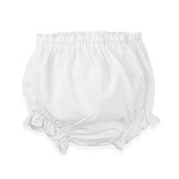 Double Seat Diaper Cover with Eyelet Trim - Paty