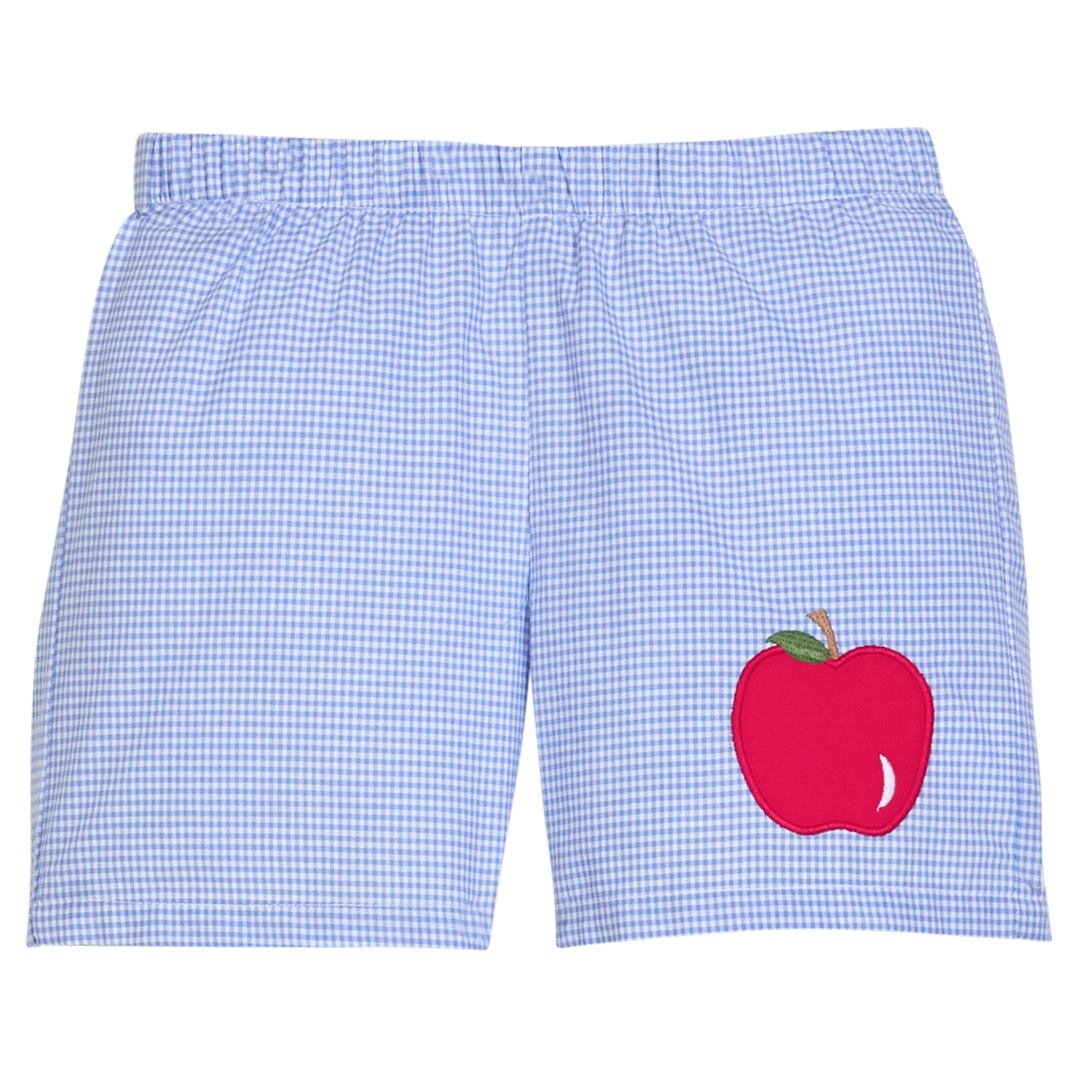 Appliqué Basic Shorts - Apple