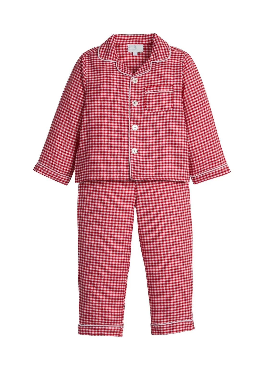 Classic Pajama Set Red Gingham