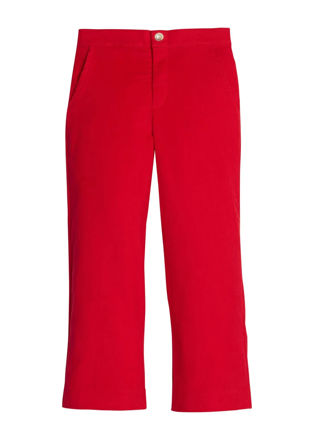 Pull On Pants Red Corduroy