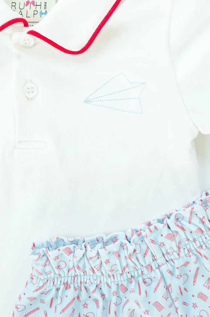 Back to School Short Set