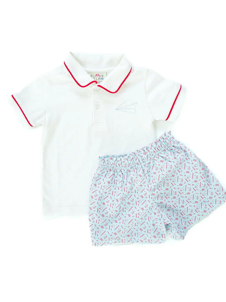 Back to School Short Set
